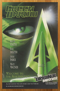 2001 Green Arrow Comics Print Ad/Poster Kevin Smith Phil Hester Matt Wagner Art