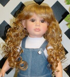 Doll Wig Monique #102 size 14/15 Lt Ginger/Golden Blonde  Fits My Twinn