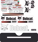 Bobcat S590 Aftermarket Decal Kit with controls and warnings.