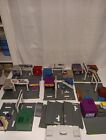 Mattel Hot Wheels Mega City Streets Sections Buildings and Signs Playset Lot