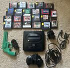 Sega Genesis Console Bundle Lot with Controller, HDMI Hookups, Games, And More!