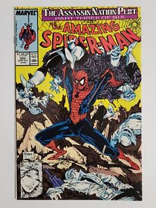 AMAZING SPIDER-MAN #322 (VF/NM) 1989 SILVER SABLE APPEARANCE! TODD McFARLANE ART