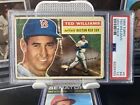 1956 Topps #5 Ted Williams PSA 1.5 Hall of Fame Gray Back Boston Red Sox