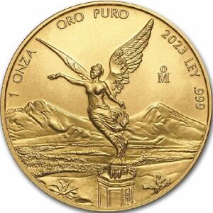 LIBERTAD MEXICO 2023 1 oz BU Gold Coin