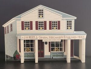 Vtg THE BACK CREEK GENERAL STORE J.M.REED OFC03 SHELIA'S OLD FASHIONED CHRISTMAS