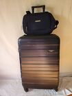 $350 Travelers Club Austin Spinner Luggage Suitcase Hard 26