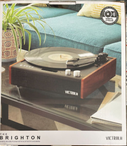 📀 Victrola -The Brighton Hybrid Record Player W/ Bluetooth Streaming