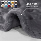 Reversible Large Faux Fur Fleece Throw Super Soft Light Weight Sofa Bed Blanket
