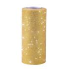 Glitter Tulle Roll Sparkling Tulle Ribbon Fabric Tulle Spool for Wedding Deco...