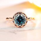 Beautiful Alexandrite Gemstone 925 Sterling Silver Dainty Bridal Engagement Ring
