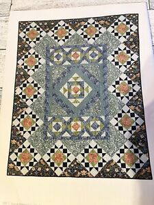 Morris Garden Quilt Pattern from Magazine 63x78