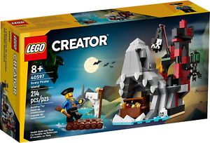 NEW LEGO SCARY PIRATE ISLAND SET 40597 promo gwp sealed nisb minifig creator