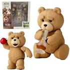 For TED 2 Movie Teddy Bear 10CM Boxed Movable Action Figure Toy Collectors Model