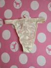 NWT Vintage Victoria's Secret Second Skin Classic Thong Panty Size M
