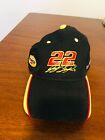 Penzoil #22 Joey Logano PUMA NASCAR Hat Team Penske Adjustable Cap Black
