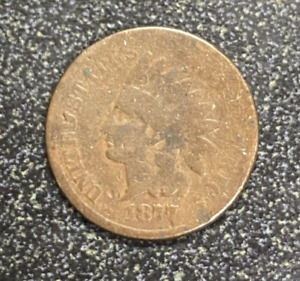 Rare 1877 Indian Head Penny