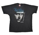 Phil Collins Vintage Concert Tour 94 BOOTLEG T Shirt L Made in Canada 90s 1990s