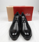 New Ferro Aldo Men Boots Size 12 Black Leather Lace Up Dress Ankle Chukka Boots