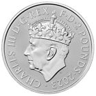 2023 U.K. 2 Pound Silver King Charles Britannia Coronation 1 oz BU