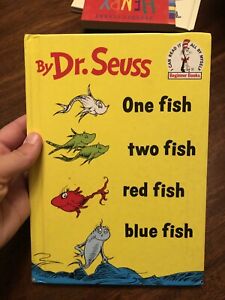 Beginner Books(R) Ser.: One Fish Two Fish Red Fish Blue Fish by Seuss (1966,...