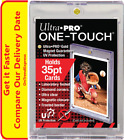25 x Ultra Pro UV ONE TOUCH 35pt Magnetic Closure Card Holder Protector 64x89mm