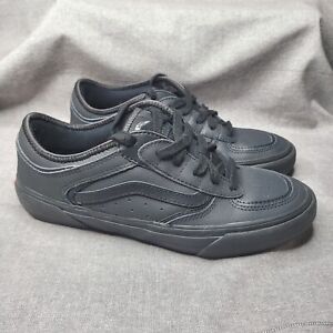 Vans Men's Rowley Pro 66/99 LE Black Leather Skate Shoes Sneakers Size 8