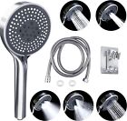 Detachable Handheld Shower Head with Hose High Pressure 5 Functions Showerheads