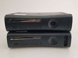 Lot of 2 Microsoft Xbox 360 Elite Game Consoles - For Parts or Repair