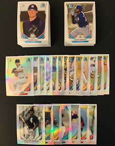 2014 Bowman Chrome Draft and Top Prospects Base and REFRACTORS You Pick