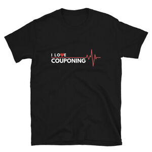 Couponing I Love Hobby Gift Heartbeat Classic Fit T-Shirt