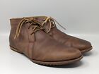 Sorel Men's Balmoral Halfcab Brown Leather Chukka Ankle Boots Size 12