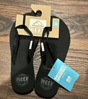 Reef Women's Ginger Black size 8US flip flop thong sandals