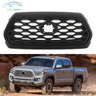 Full Matte Black Grill For Toyota Tacoma 2016-2022 Front Upper Grille Assembly (For: 2021 Toyota Tacoma TRD Pro)