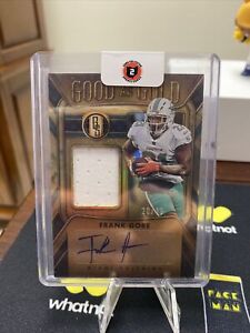 2023 Panini Gold Standard No. 20 Frank Gore Good As Gold Patch Autograph /49