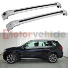 US Stock For BMW X5 F15 2014-2018 Silver Cross Bars Roof Rack Rails Anti-Theft (For: BMW X5)