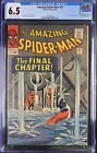 Amazing Spider-Man #33 CGC FN+ 6.5 Classic Cover Stan Lee Ditko! Marvel 1966