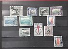 Peru USED VINTAGE 12 STAMPS COLLECTION SOME HIGH VALUE