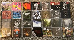 130 METAL CD LOT-MAKE YOUR OWN CD BUNDLE! DEATH METAL,BLACK METAL,THRASH METAL !