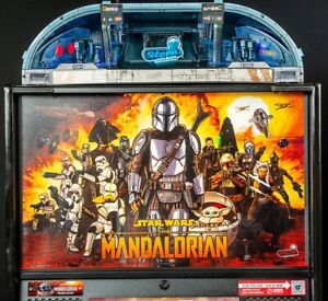 Stern Star Wars Mandalorian  Official Topper  Pinball Machine
