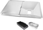 Universal Grease Tray with Catch Pan and Foil Liner for 2/3/4 Burner Gas Grill