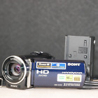 Sony HDR-CX150 16GB High Definition Handycam Camcorder Blue *GOOD/TESTED*