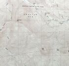 Map Old Speck Mountain Maine 1984 Topographic Geo Survey 1:24000 27x22