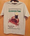 GUINNESS TIME~ Gray  SS Tee SHIRT~Mens Sizes ~NEW w/tag~St. Patrick's Day