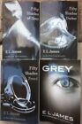 Fifty Shades of Grey Trilogy set - Fifty Shades/ Darker / Freed /Grey 4-book lot