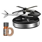 Solar Powered Helicopter Air Freshener Car Airplane Fragrance Diffuser Ornament