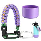 Paracord Handle for Hydro Flask water bottle,Fits Wide Mouth Bottles(12oz-40o...
