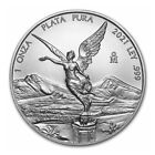 2021 Mexico Libertad 1 oz .999 Silver BU Coin in Capsule