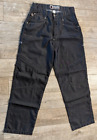 90s Vintage KikWear Mint Condition Sz 32/31 Nylon Baggy Cargo Rave Grunge pants