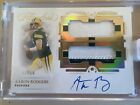 2021 Panini Flawless Gold Auto Dual Patch /10 Aaron Rodgers Green Bay Packers