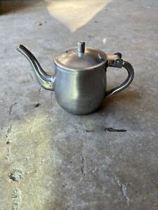 Vintage Vollrath 46310 18-8 Stainless Steel 8 Ounce Individual Creamer/Tea Serve